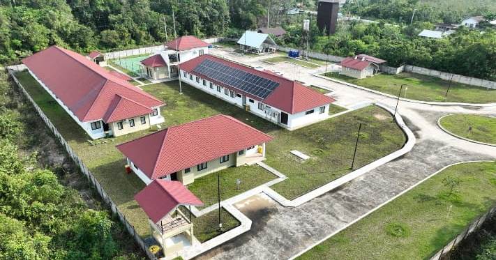 Kantor PT. SKS Kalimantan tampak dari Udara