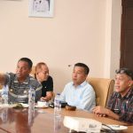 Bupati Oskar Manoppo memimpin rapat evaluasi Kabupaten Sehat Boltim