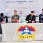 Donal Lamunte saat menyampaikan materi pengawasan pembangunan daerah di kegiatan FOKMMA IAIN Gorontalo