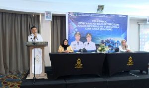 Wakil Bupati Bolaang Mongondow Timur menutup pelatihan pencatatan kasus kekerasan perempuan dan anak.