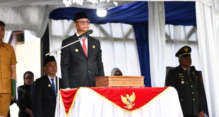 Bupati Oskar Manoppo Pimpin Upacara Hari Lahir Pancasila 2025 di Boltim