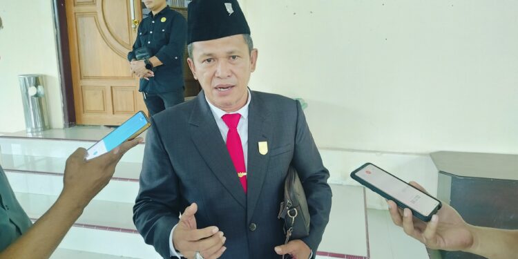 Wakil Ketua Fraksi PDI perjuangan Bolmut, Abdul Zamad Lauma, SIP.