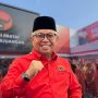 Ketua DPC PDIP Bolmut Amin Lasena saat menyampaikan kesiapan partai hadapi pemilu terpisah 2029