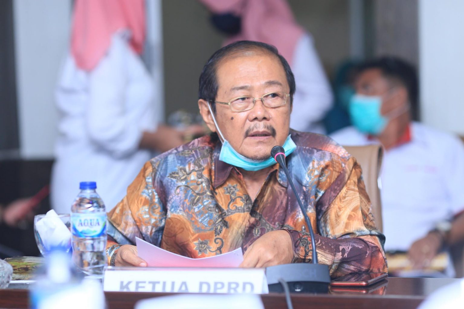 Ketua DPRD Boltara Frangky Chendra