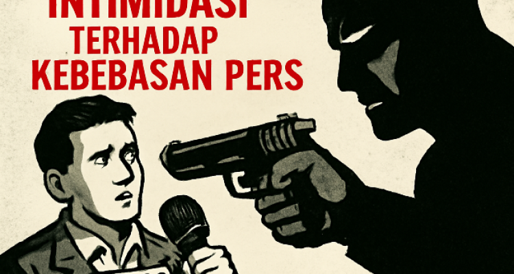 Tiga anggota Polres Bolmut mendatangi rumah jurnalis Supli saat hujan deras. Diduga untuk menekan Supli membuka sumber informasi proyek APBN