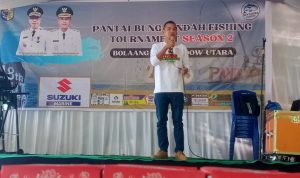 Wakil Bupati Bolaang Mongondow Utara, Moh. Aditya Pontoh, membuka secara resmi kegiatan PBIFT Season 2 di Bintauna.