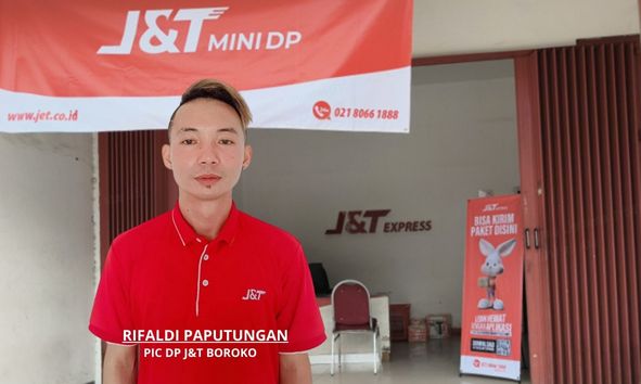 Manajemen J&T Boroko menyampaikan permohonan maaf usai insiden paket COD dikembalikan tanpa pengantaran di Bolmut.