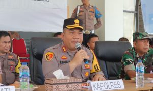 Kapolres Bolmut AKBP Julegtin Siahaan, SIK, MIK