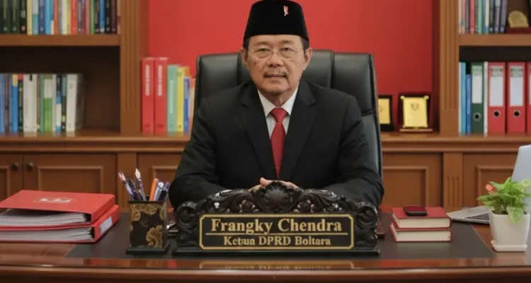 Ketua DPRD Boltara Frangky Chendra