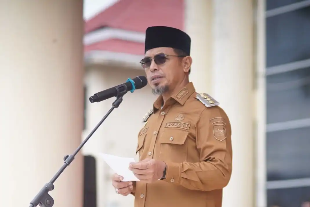 Bupati Bolaang Mongondow Utara menyampaikan arahan terkait pelaksanaan RPJMD pada awal tahun 2026