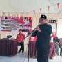 Ketua DPC PDI Perjuangan Bolmong Utara menyampaikan sikap penolakan pilkada lewat parlemen dalam Sarasehan Empat Pilar Kebangsaan.