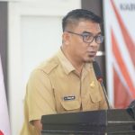 Kadis PUTR Bolmut Abdul Jalil Pandialang memberikan keterangan soal jalan Goyo rusak