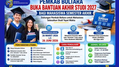 Bantuan Akhir Studi Boltara 2027