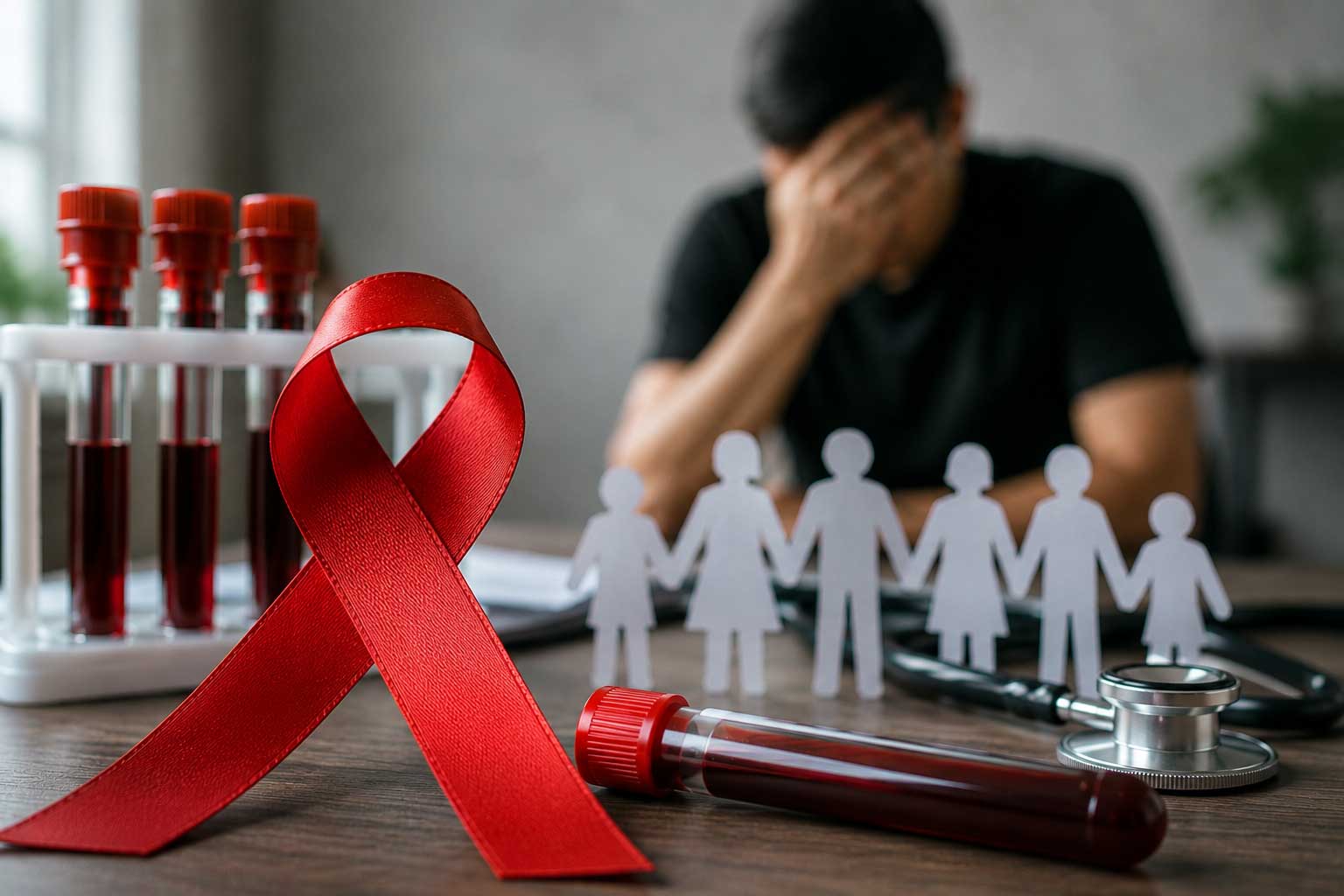Ilustrasi HIV/AIDS di Boltara